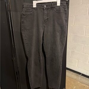 Style & Co. Curvy Skinny Black Jeans